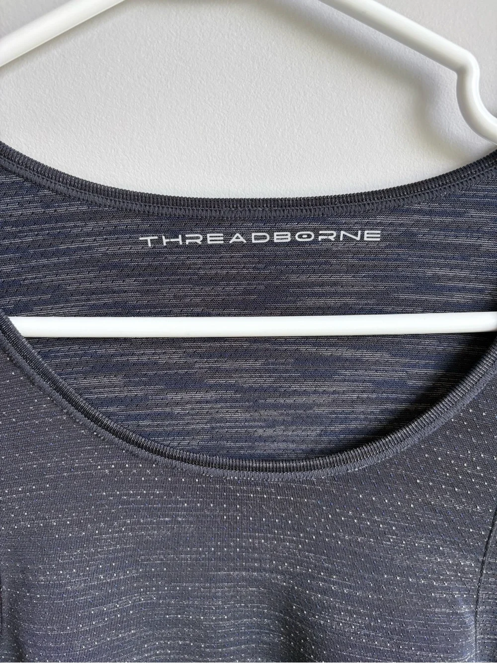 Under Armour Women's Long Sleeve Black Athletic Top with Thumbholes - Picture 3 of 6